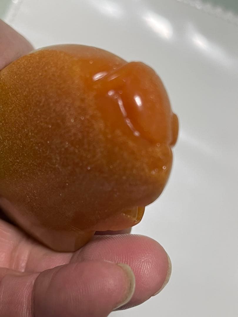 翡翠 寿老人像 手持ち品ペンダント 約9cm