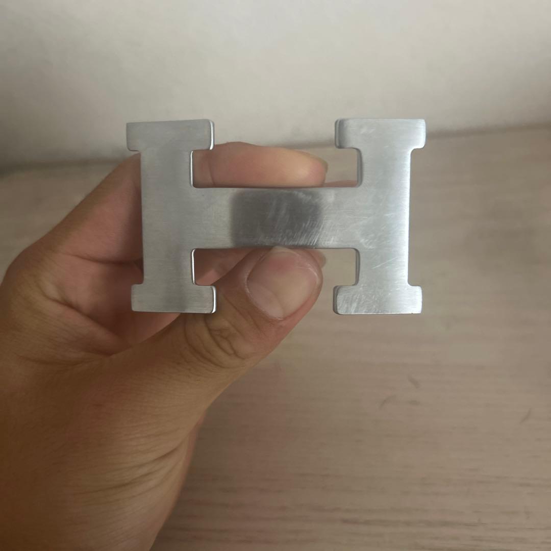 HERMES レザーベルト　48/120