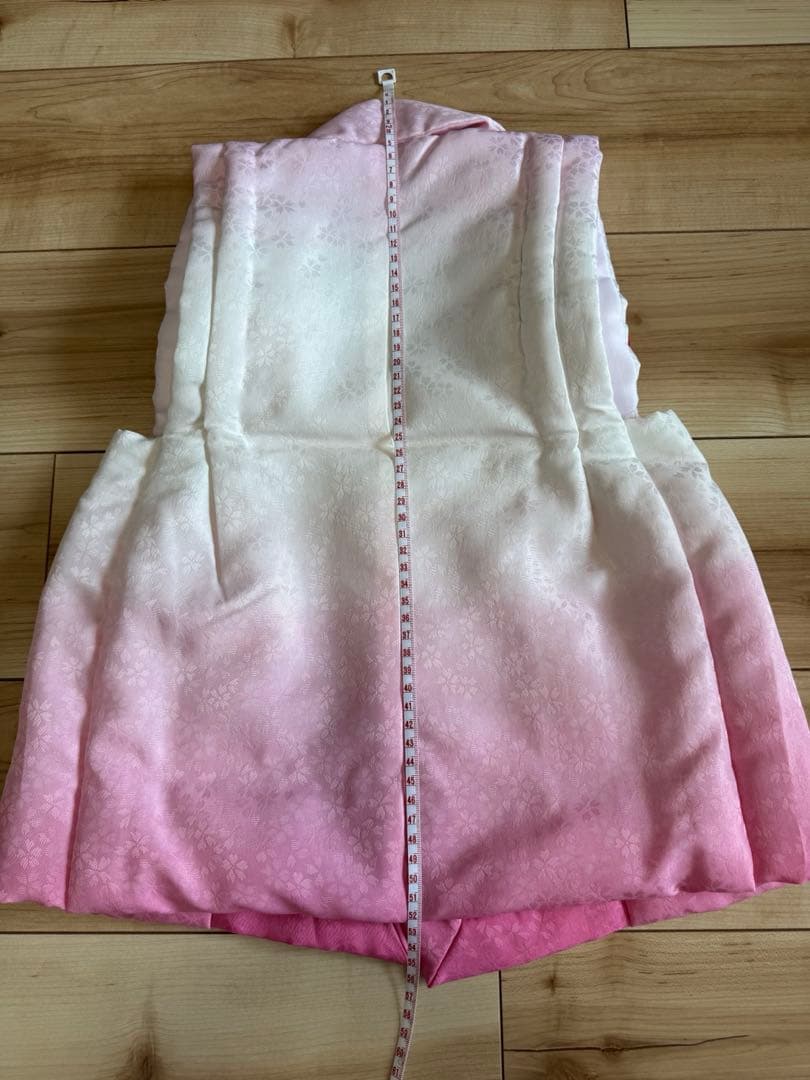 三歳のお祝い着【被布セット】 足袋付８点セット　七五三、ひな祭り、お正月、誕生日