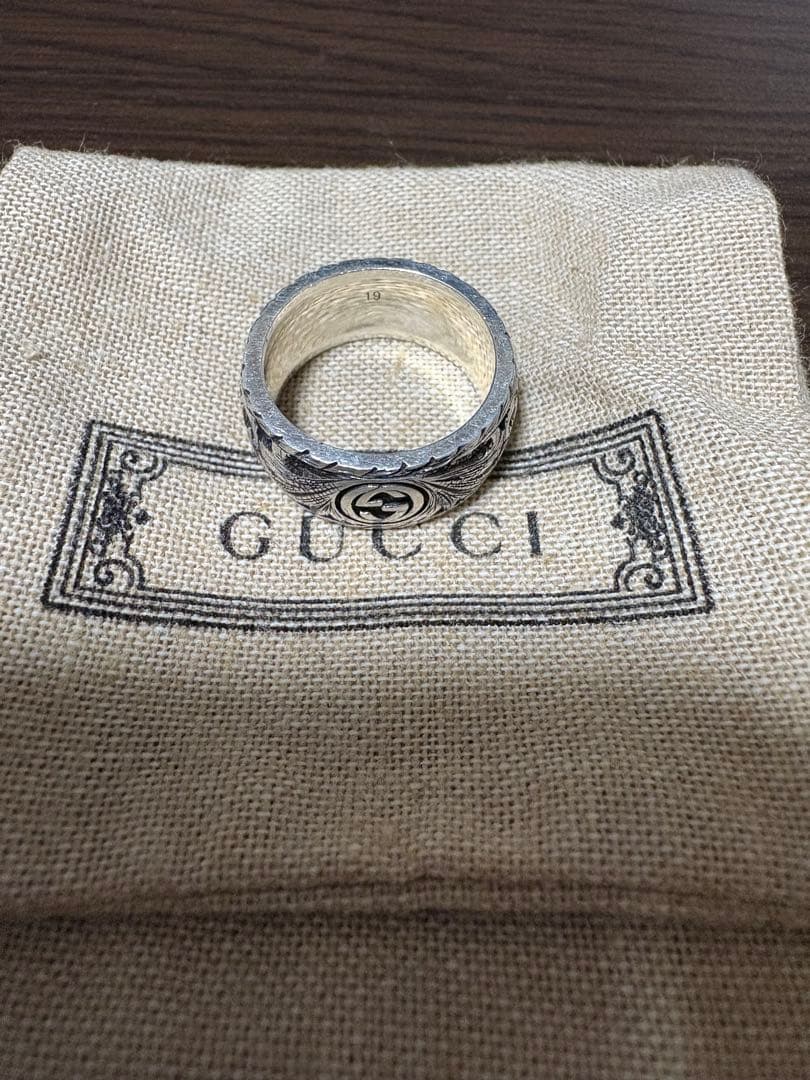 GUCCI タイガーリング 箱付き 19号