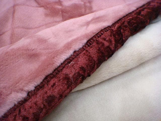 送料無料【新品B品】ダブルサイズ 毛布 【日本製アクリル素材2枚あわせ毛布】WI