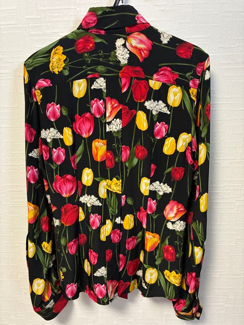 ドルガバ　 チューリップ柄シャツ