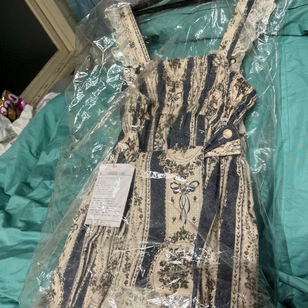 アンティークブーケ ミディアムJSK 青