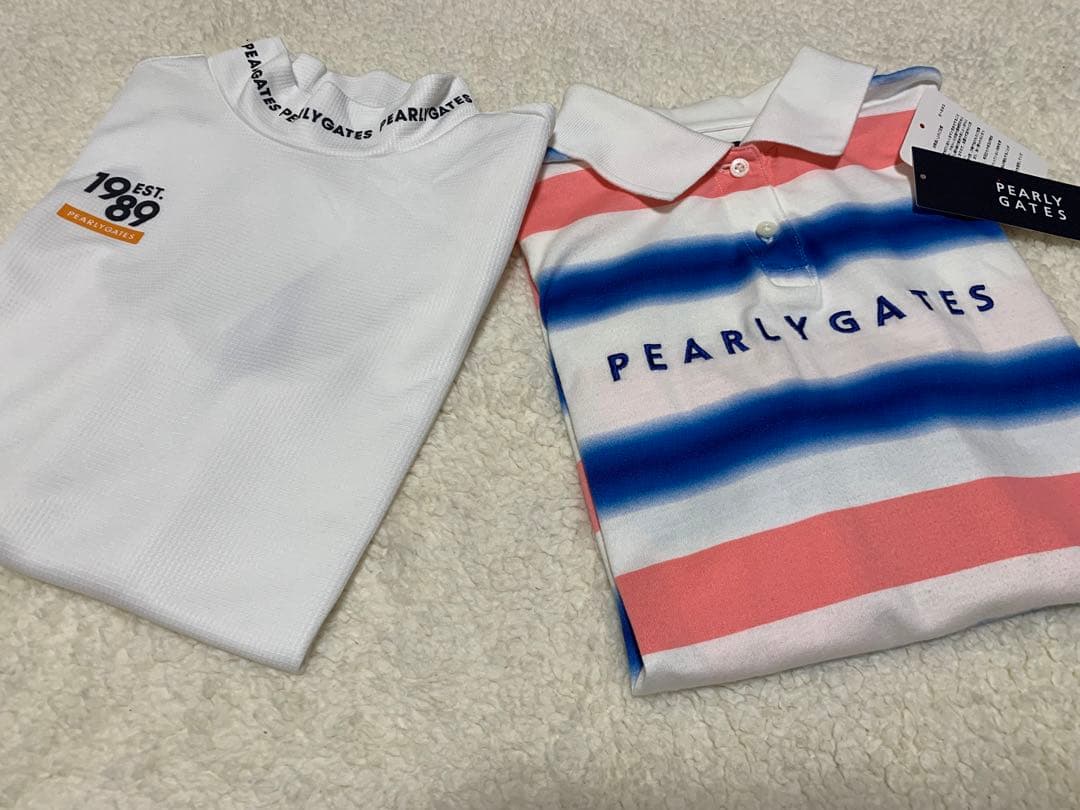 【超美品】パーリーゲーツ　ゴルフウェアレディース　2点セット