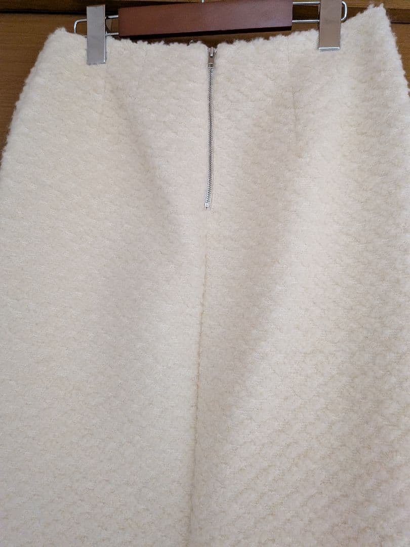 MACPHEE フラッフィー Iラインミディスカート TOMORROWLAND