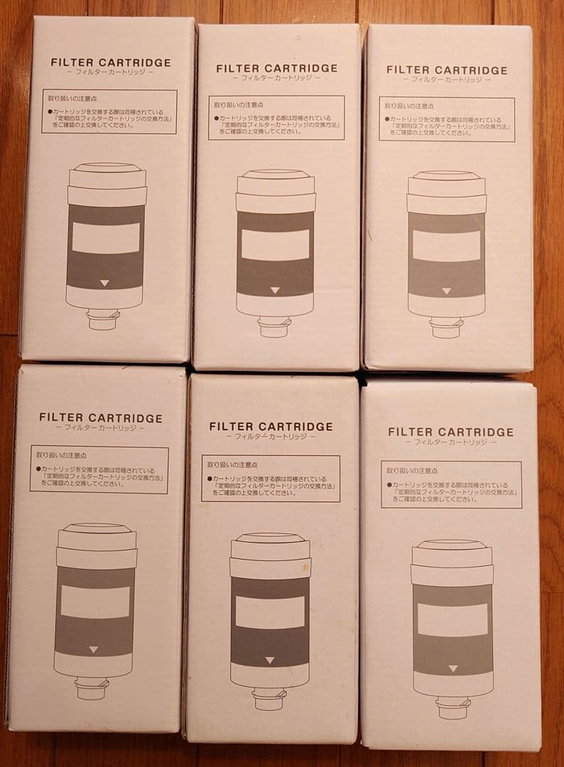 エブリィフレシャス　浄水器カートリッジ 6個セット