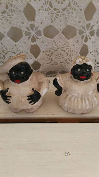 お値下げ中☆貴重！ アンティーク ソルト＆ペッパー入れ