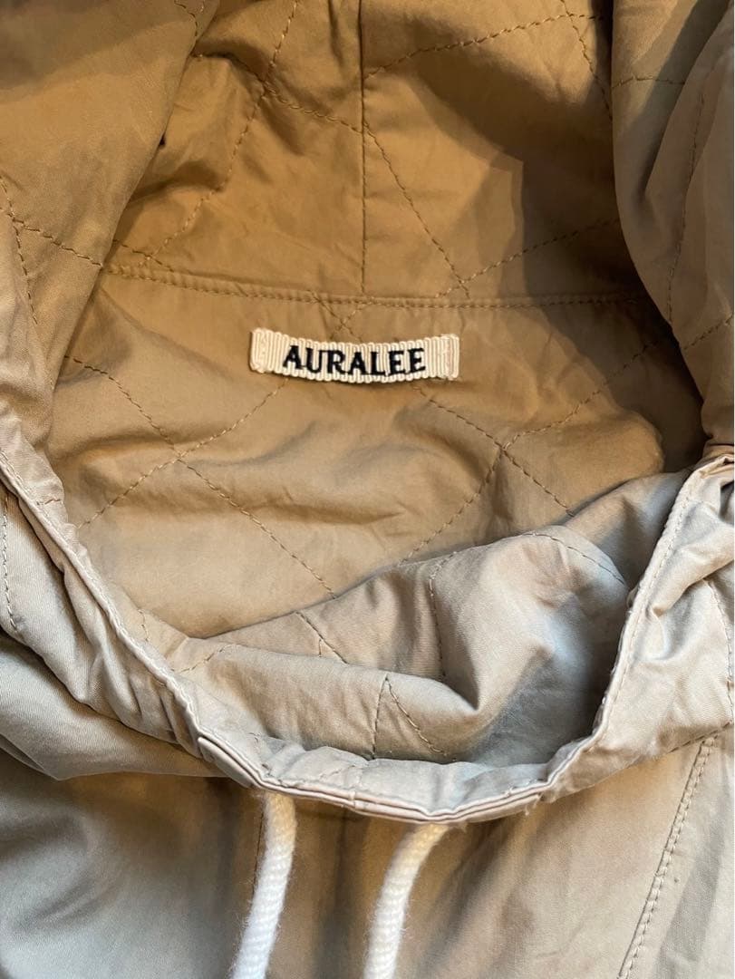 AURALEE アノラック パーカー コットン