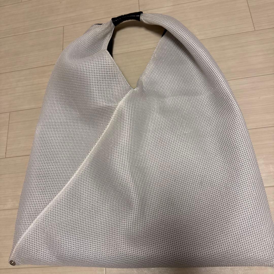 MM6メゾンマルジェラジャパニーズバッグメッシュホワイトMM6Margiela