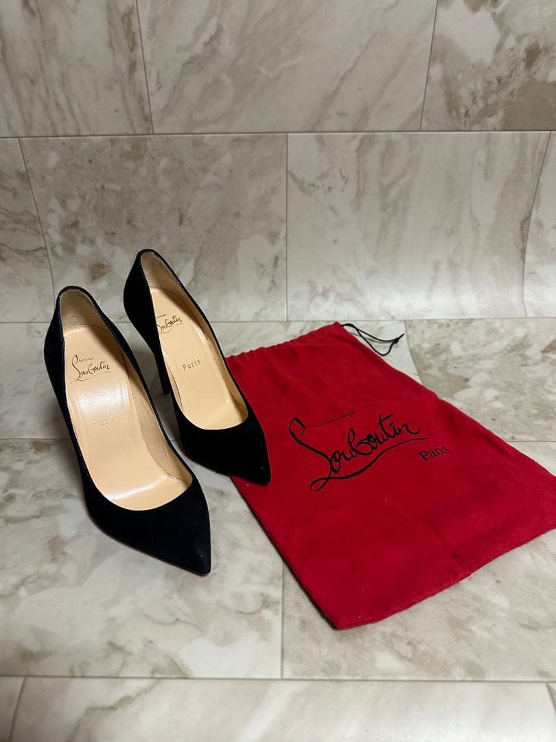 Christian Louboutin ルブタン　ヒール　ブラック　サイズ37