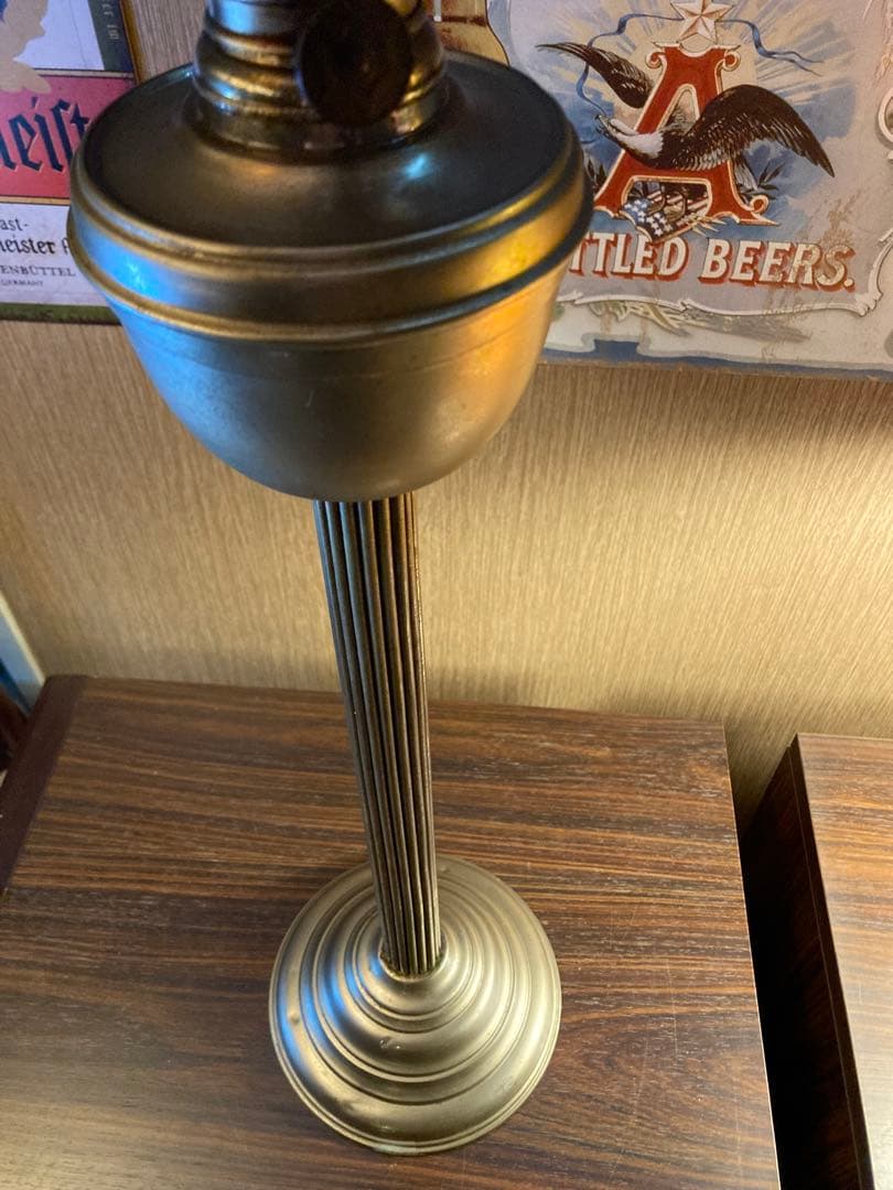 大型 ヴィンテージ オイルランプ アンティーク 西洋 洋風 置物 レトロ ライト