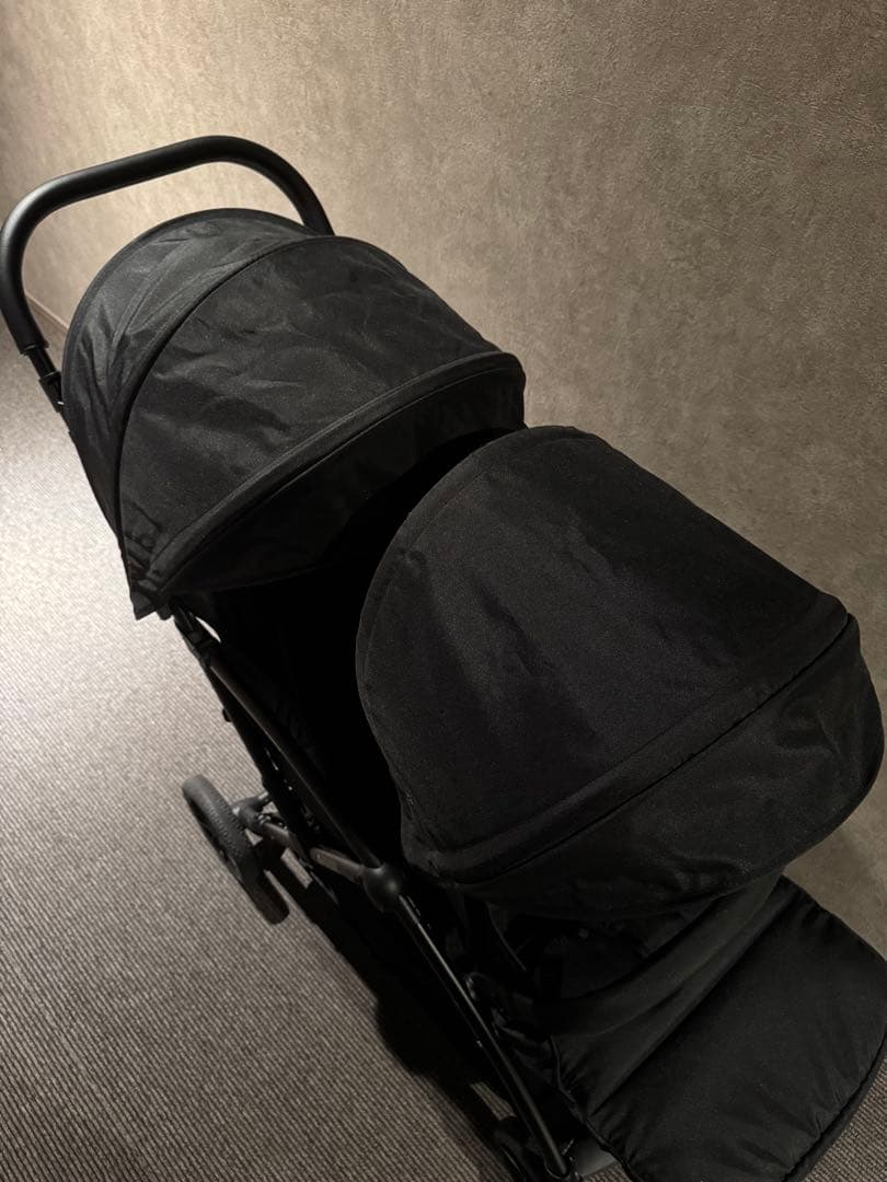 【R】カトージ　タンデムストローラー　2人乗りベビーカー