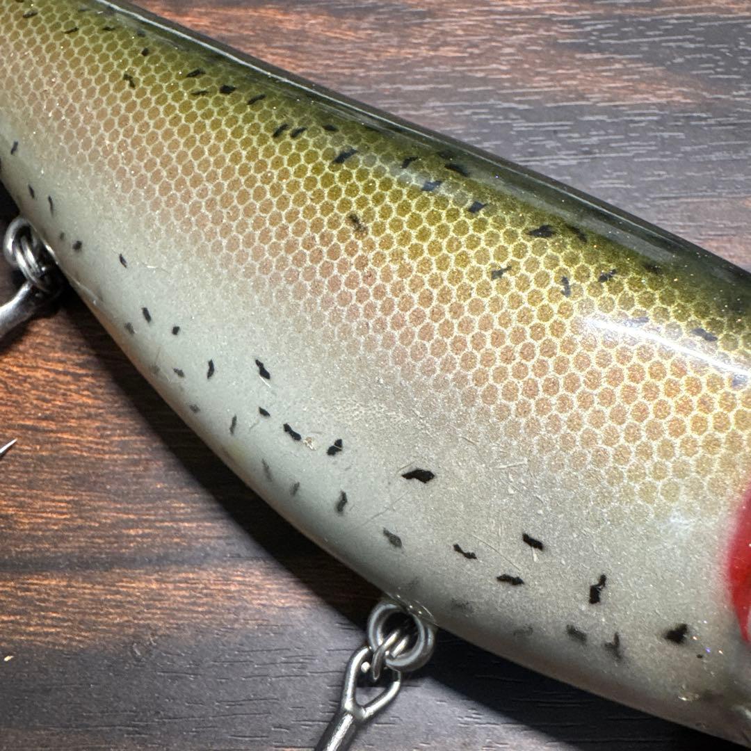 ランカーパンカー 8インチ (ウッド製) レインボートラウト