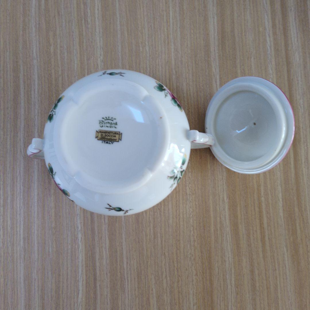 専用リチャードジノリ アンティックローズ シュガーポット＆クリーマー