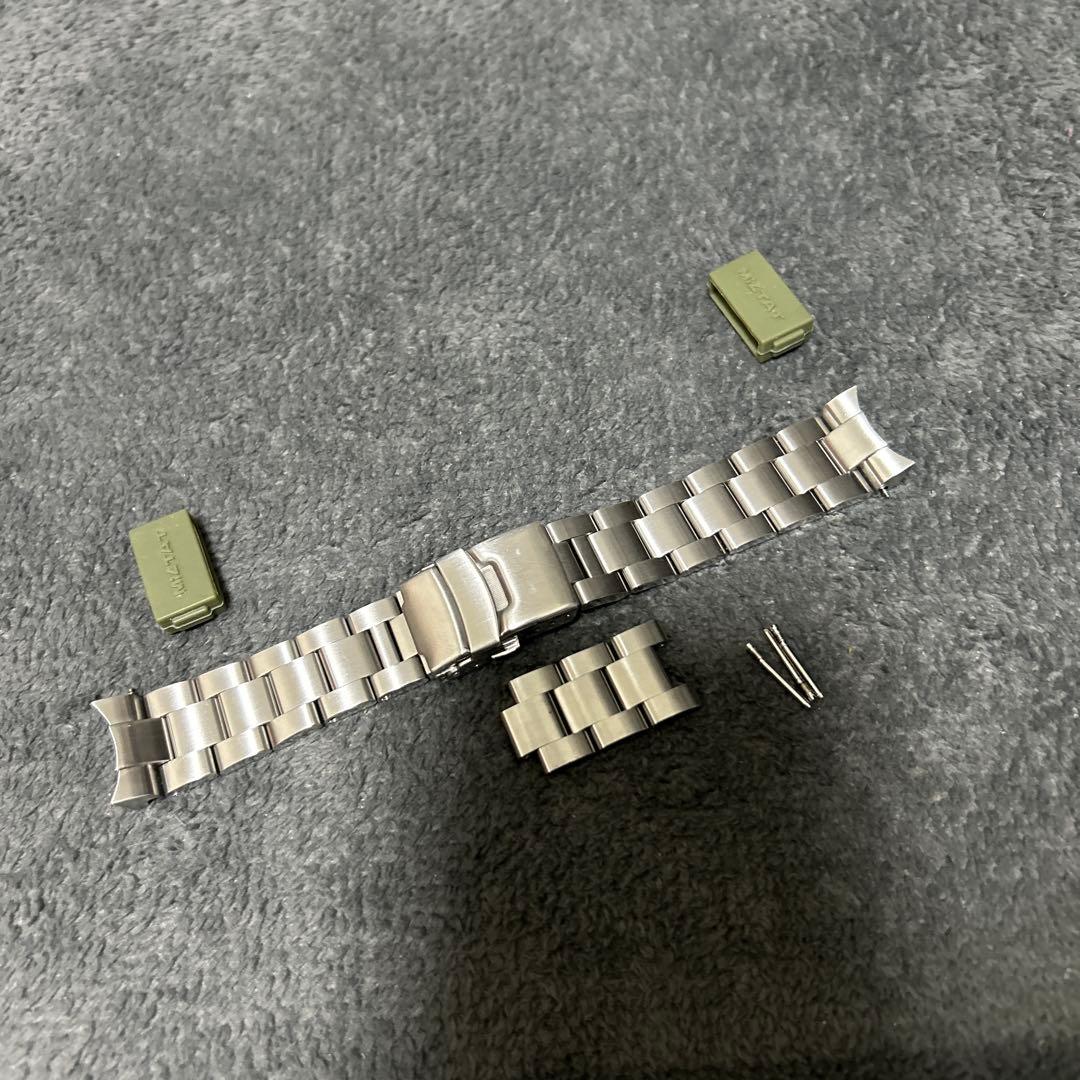 タイコノート MiLTAT MT.049 ブレス ステンレスベルト 20mm