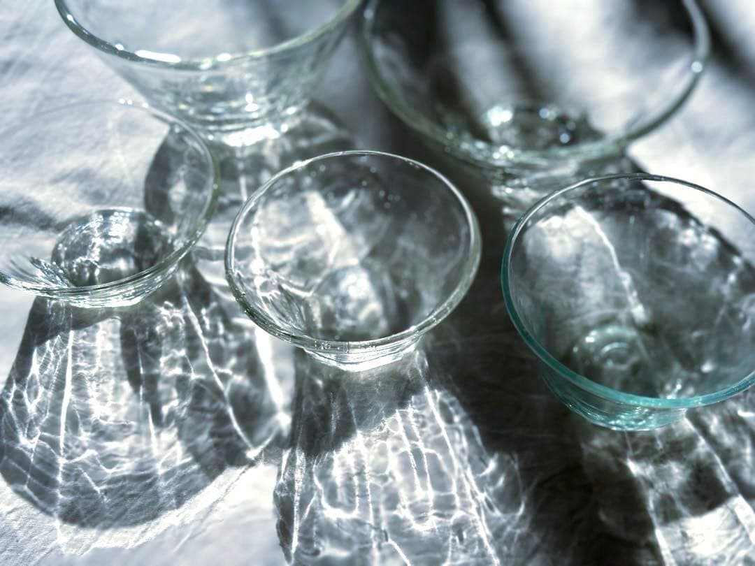 【期間限定値下げ】安土草多　人気　八角ガラス鉢　ボウル　5個セット