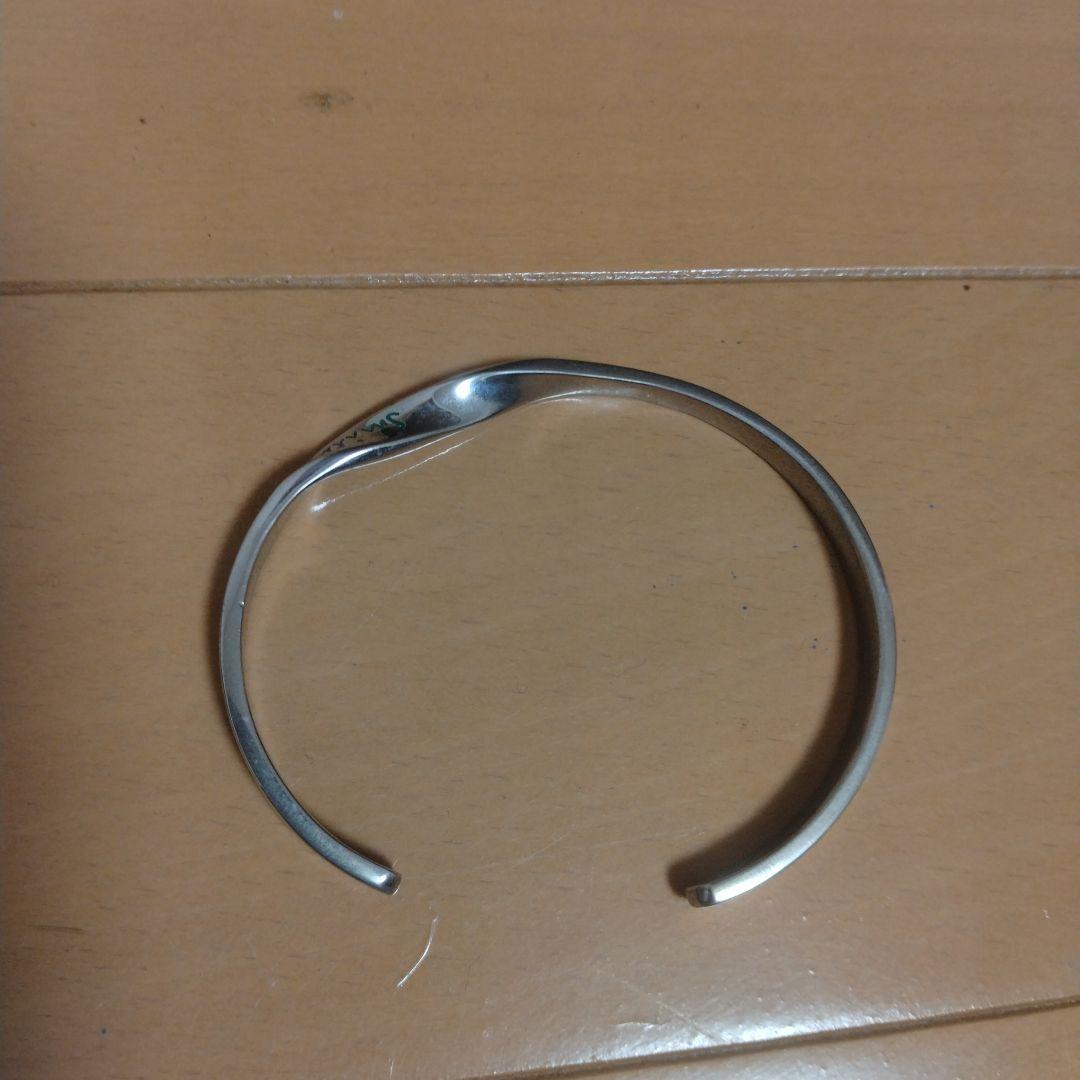 ポールスミス　ロゴツイストバングル