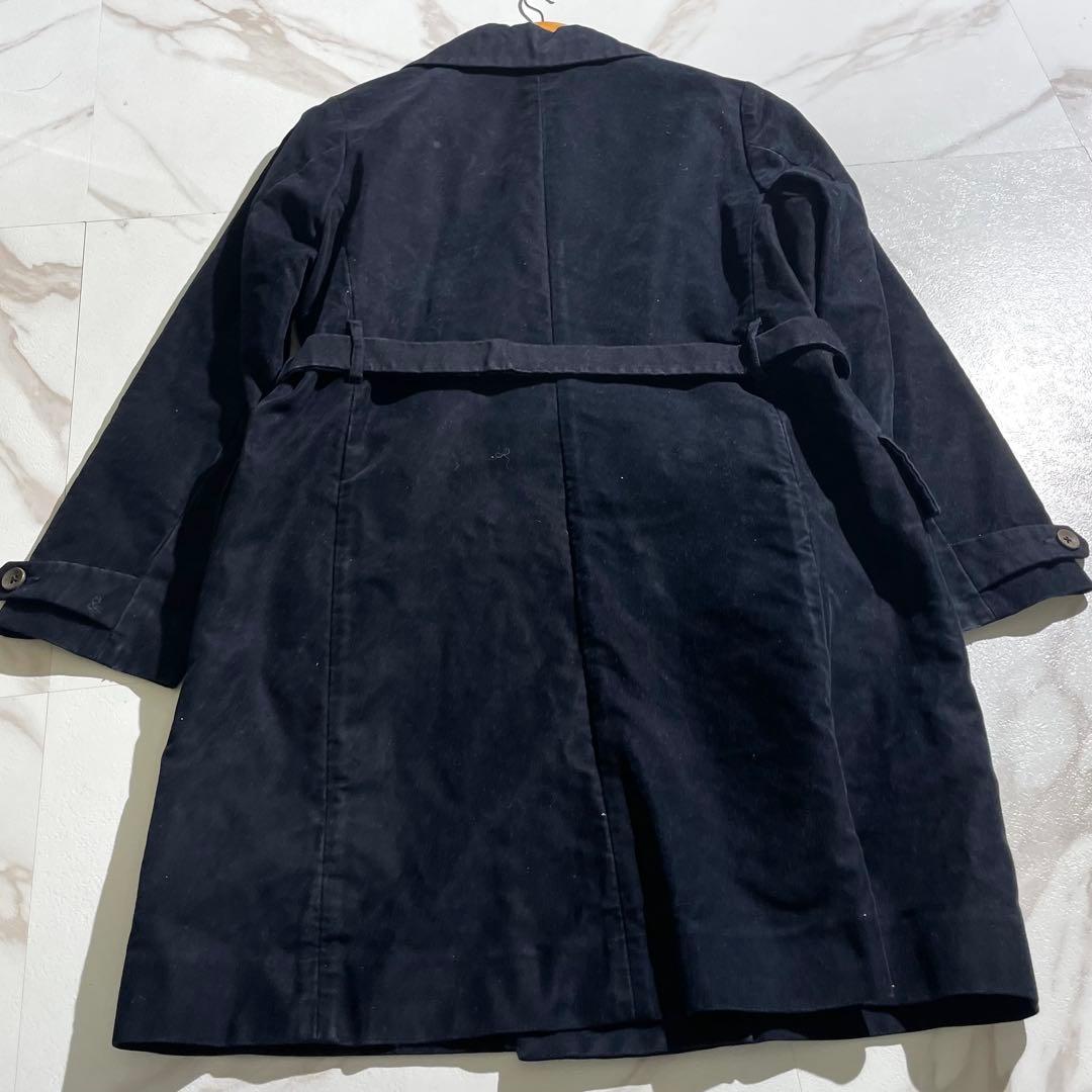 入手困難✨ 45RPM トレンチコート ベルト付き コットン メンズ ネイビー