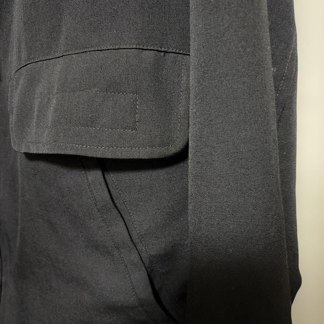【タグ付き】24AW Yohji Yamamoto ウールギャバ ブルゾン