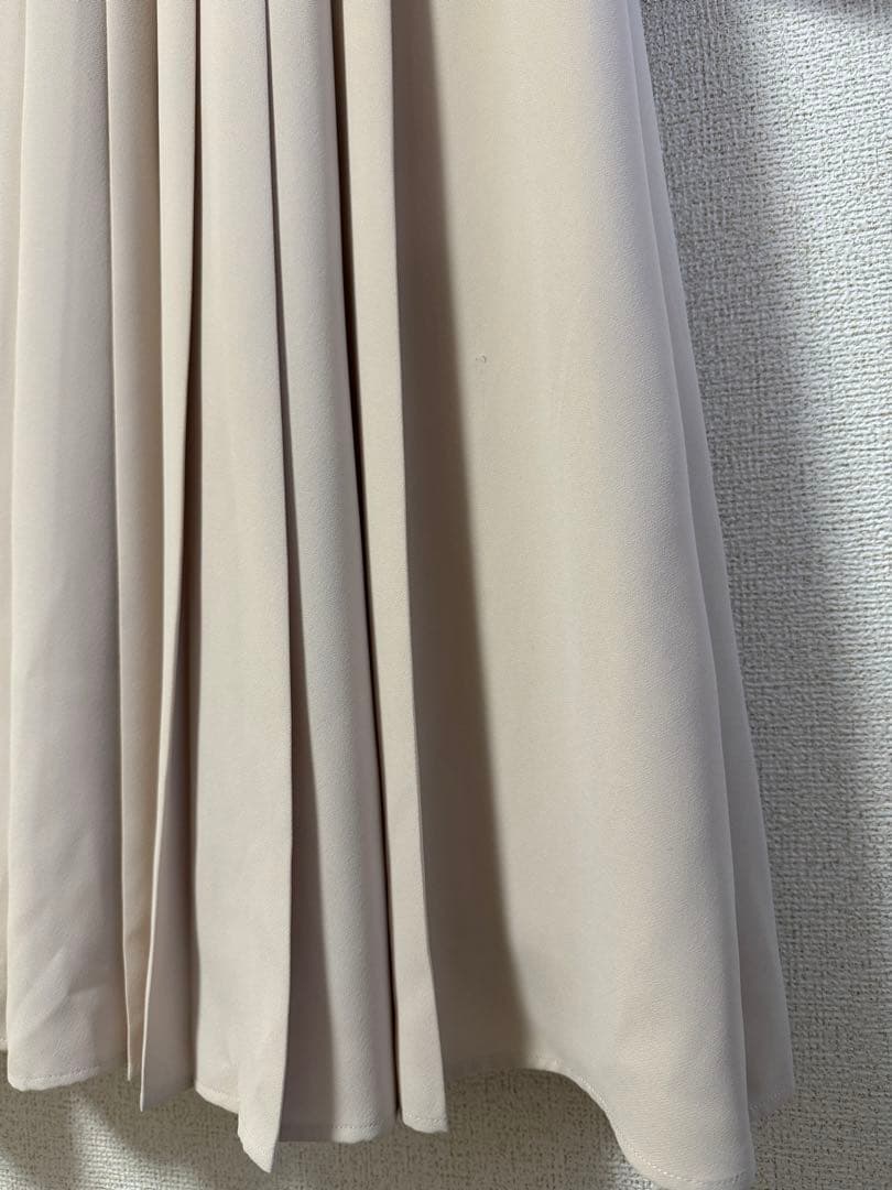 値下げ！CELFORD リボンタイ付きプリーツワンピース　顔合わせ　結婚式