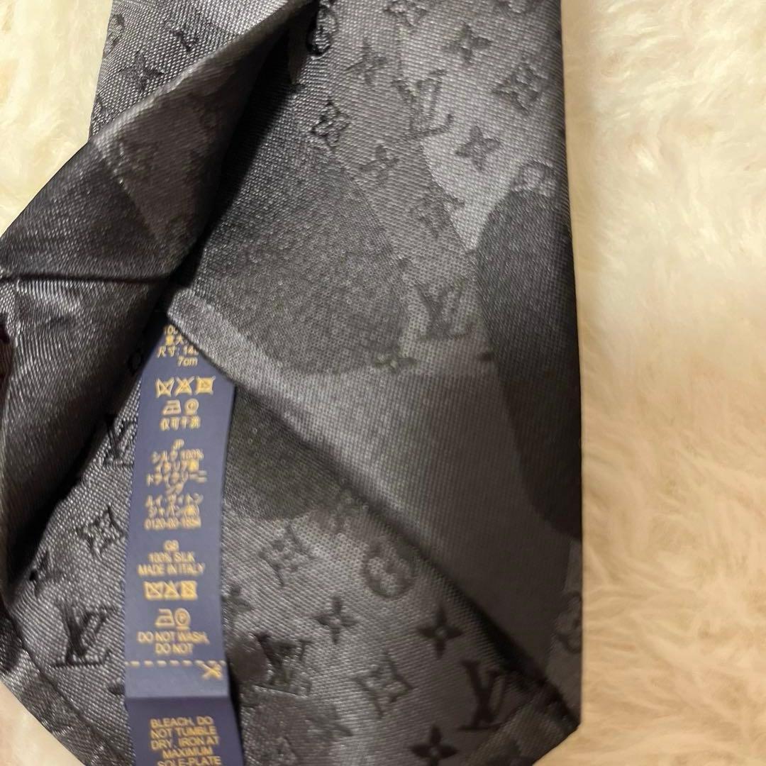 美品！現行 LOUIS VUITTON クラヴァット ブラック