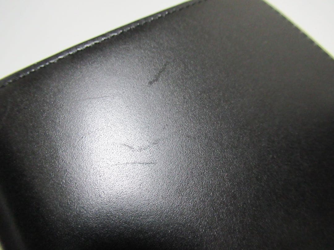 hamrab ポールスミス 新品訳あり！シグネチャーストライプ牛革財布 黒