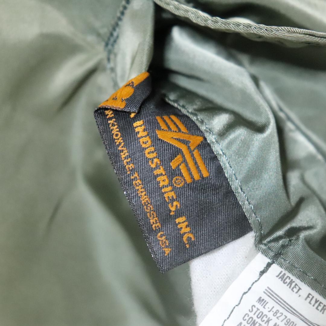 ALPHA アルファ USA製 MA1 フライトジャケット M