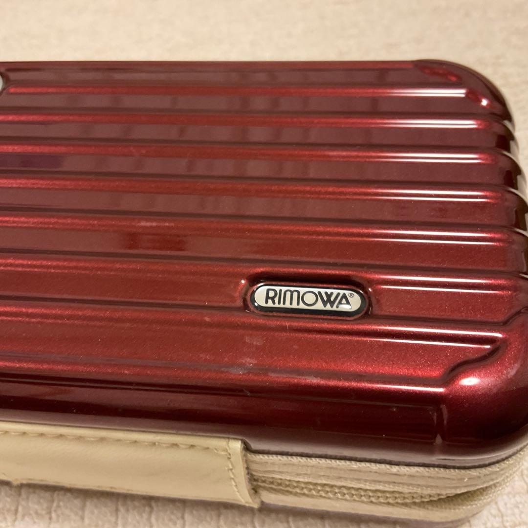 A*8様 RIMOWA トラベルポーチ ワインレッド