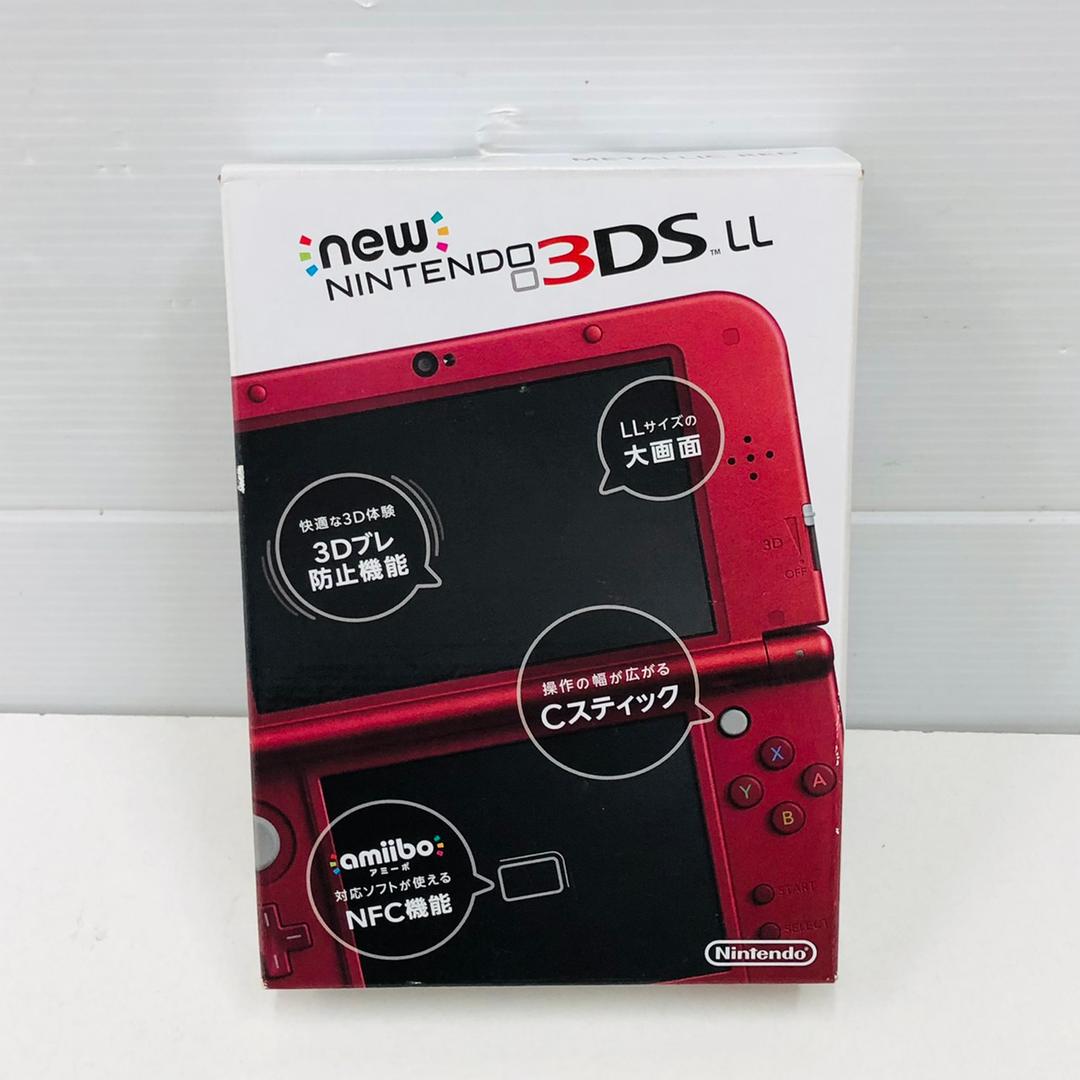 ★未使用品★極美品Newニンテンドー3DS LLメタリックレッド 生産終了訳