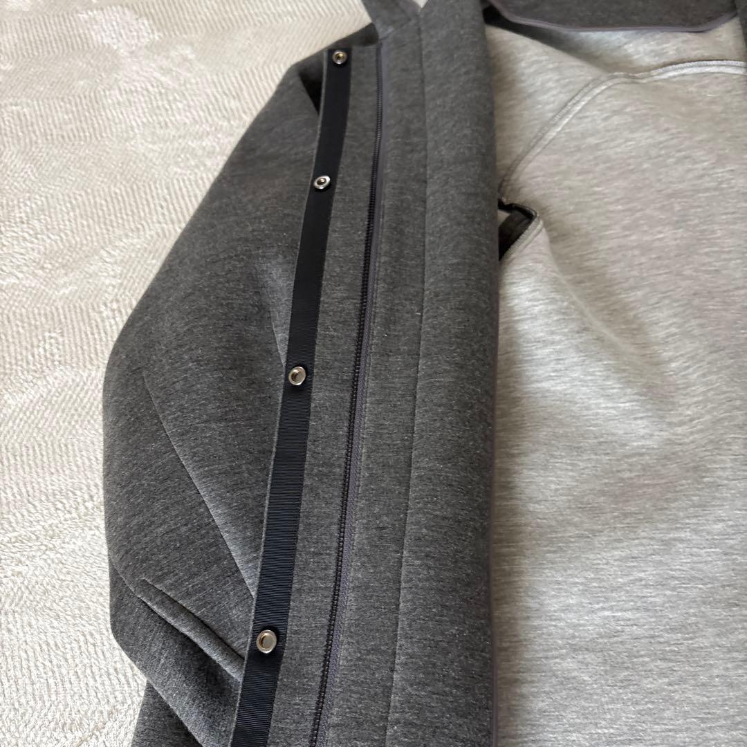 極美品❣️ ENFOLD エンフォールドボンデイング フレア コートグレーロング