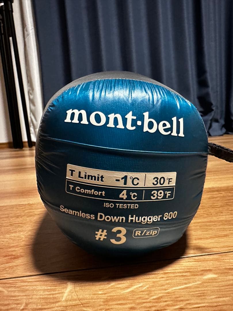 mont-bell Seamless Down Hugger 800 #3 寝袋