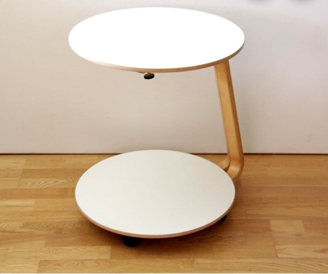 イケア Vintage Ikea ÅNES white サイドテーブル