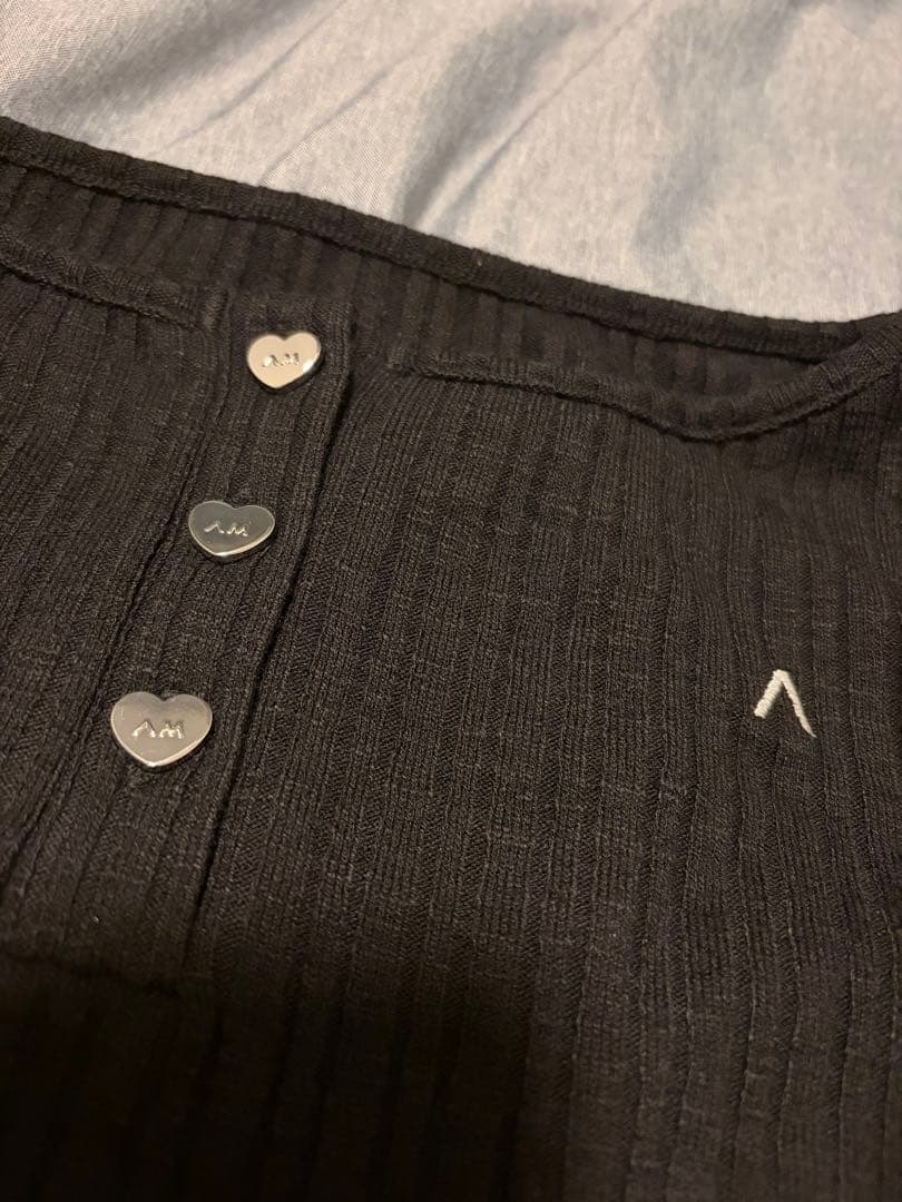 【新品未使用】andmary Dorothy heart tops アンドマリー