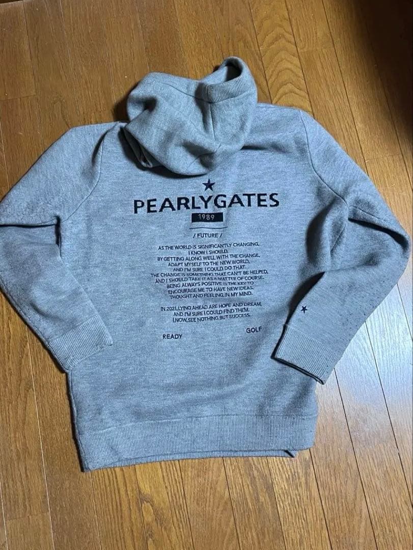 PEARLY GATES グレー パーカー サイズ6