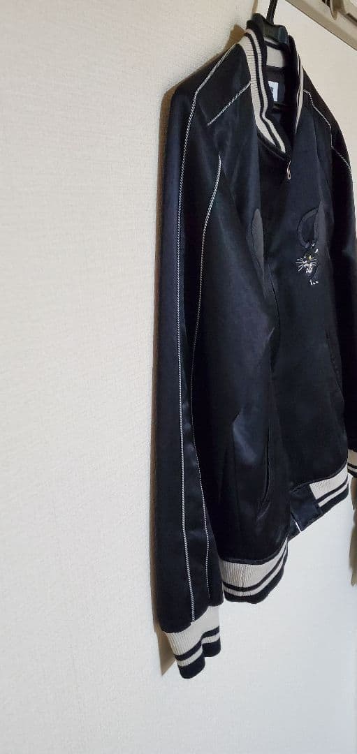ルードギャラリー チバユウスケ着用 スカジャン ブラックパンサー