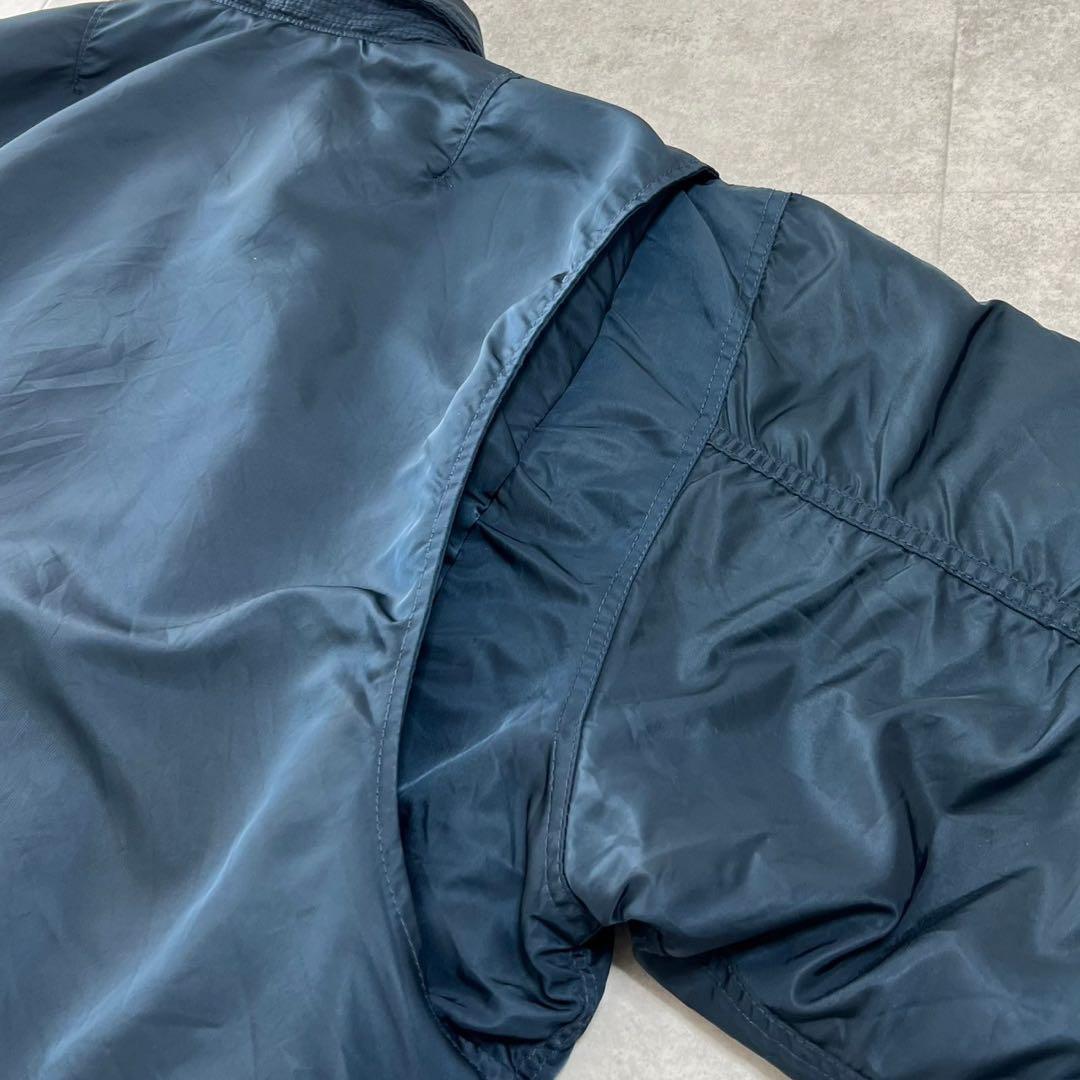 希少　Schott USA製　フライトジャケット　CWU-R ネイビー　XXL