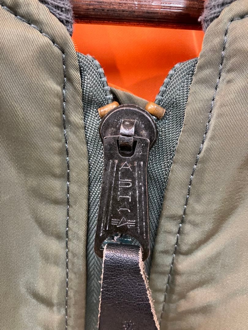 ALPHA INDUSTRIES MA-1 USA製 フライトジャケット M