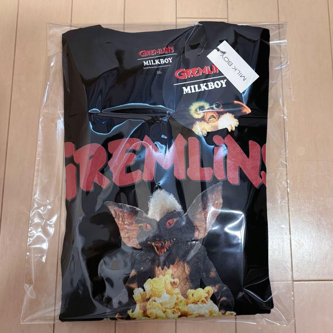 新品タグ付き MILKBOY グレムリン POPCORN L.S. TEE