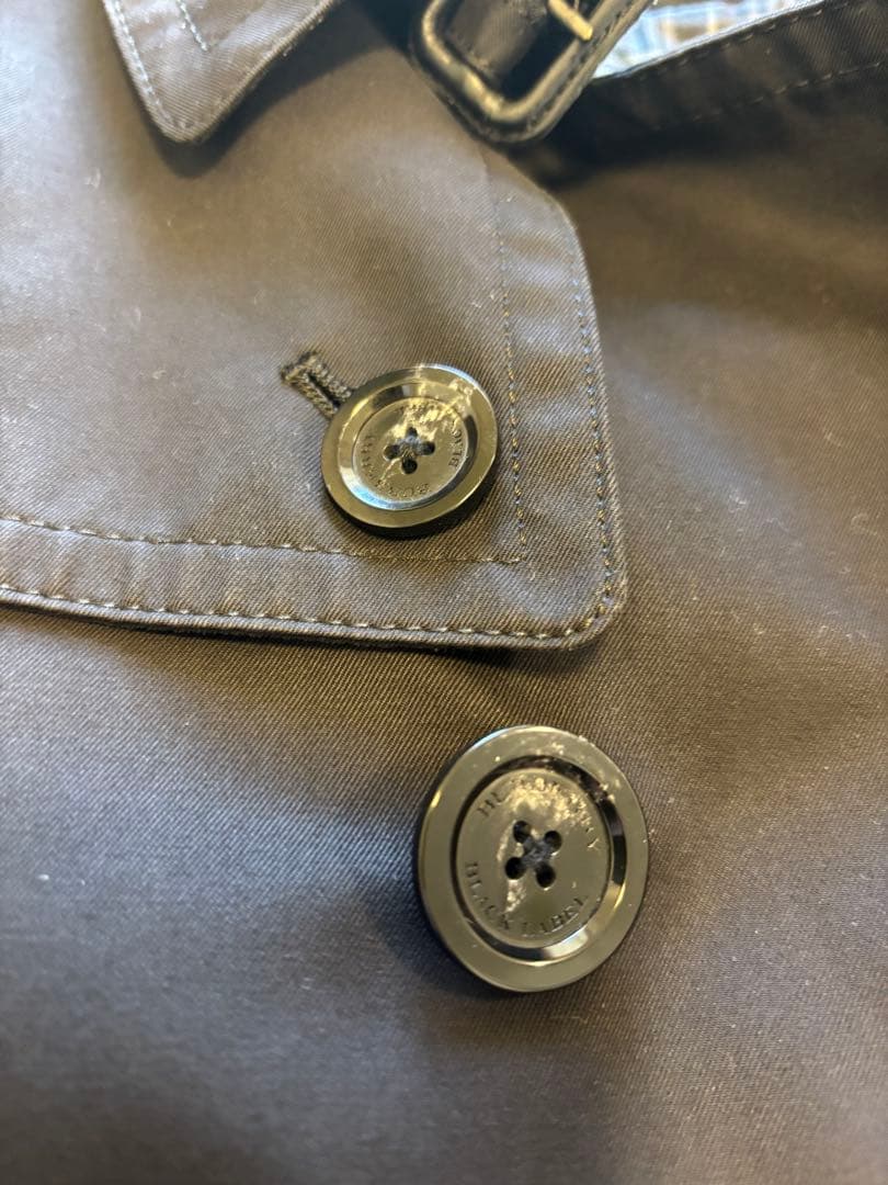 r*e様 BURBERRY BLACK LABEL ブラックトレンチコート　M