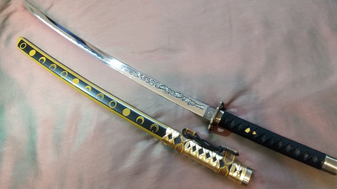 三日月宗近 金属刀身 模造刀 模擬刀 コスプレ 日本刀 刀剣乱舞 とうらぶ