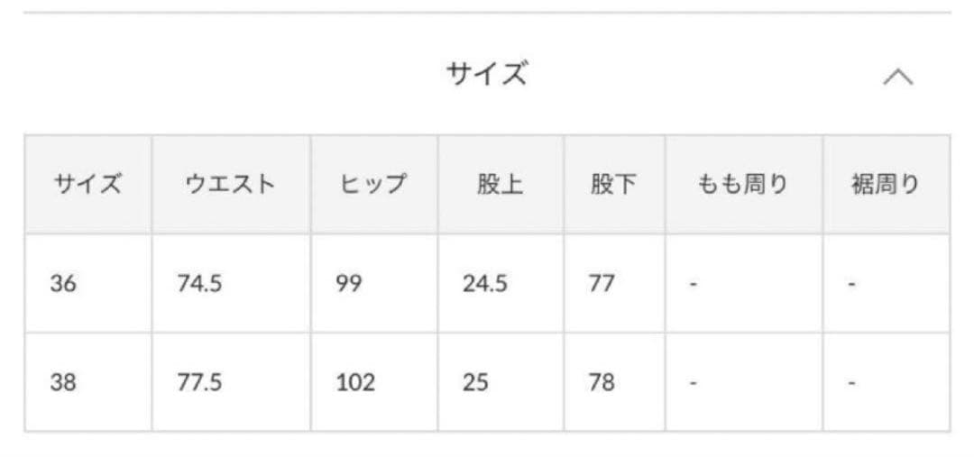 ウィムガゼット　ポケットデニム　36