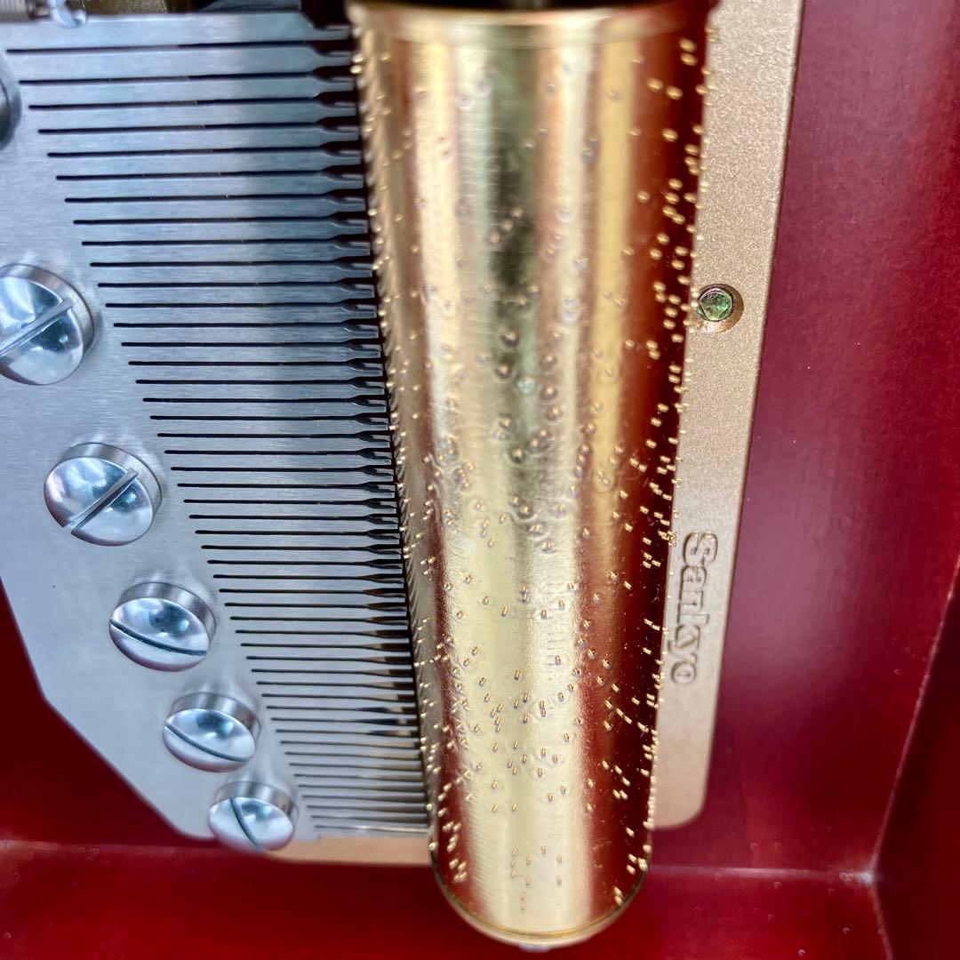 サンキョー オルフェウス 50弁 オルゴール 美しく青きドナウ 2曲 日本製