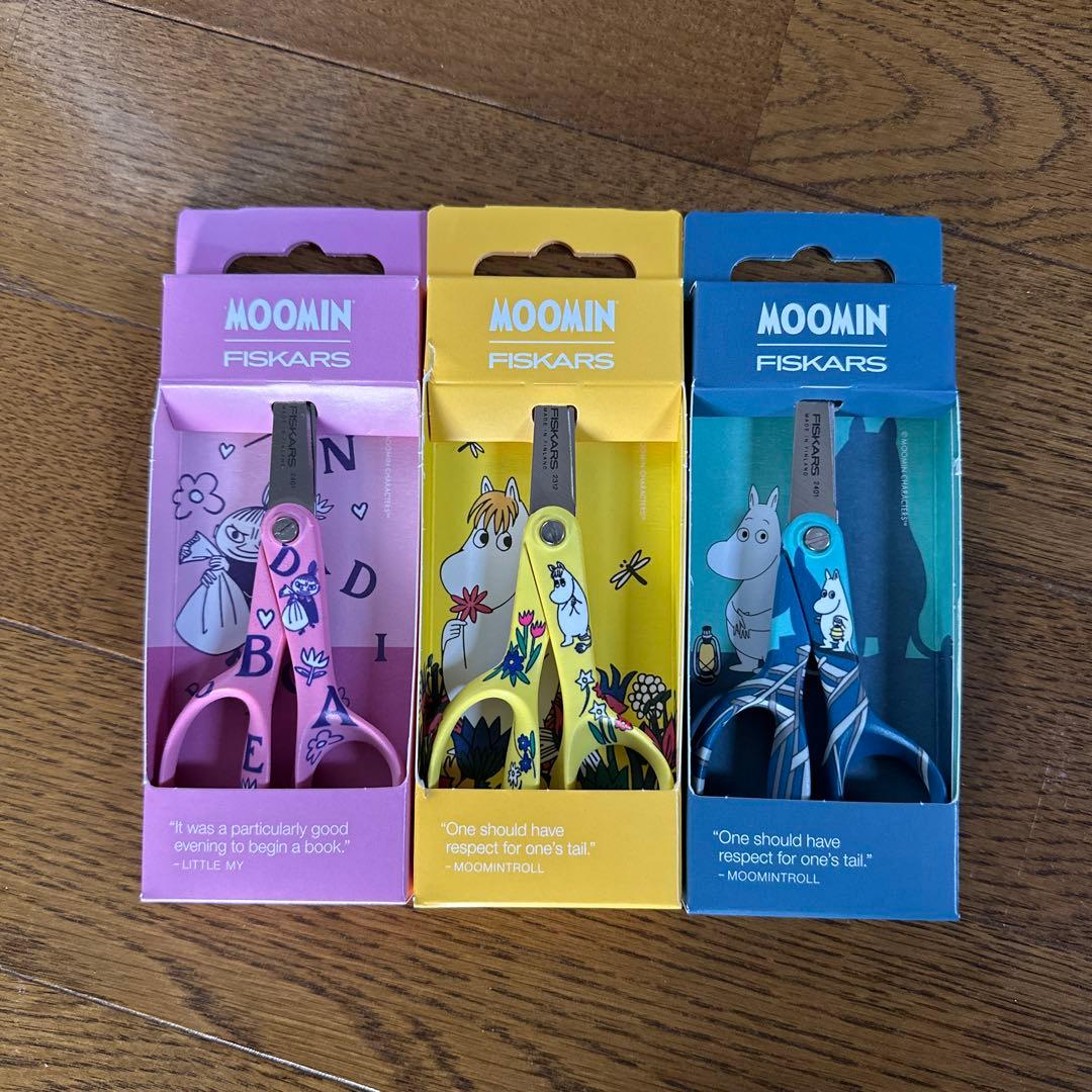 FISKARS ムーミン ハサミ 13cm フィスカース セット