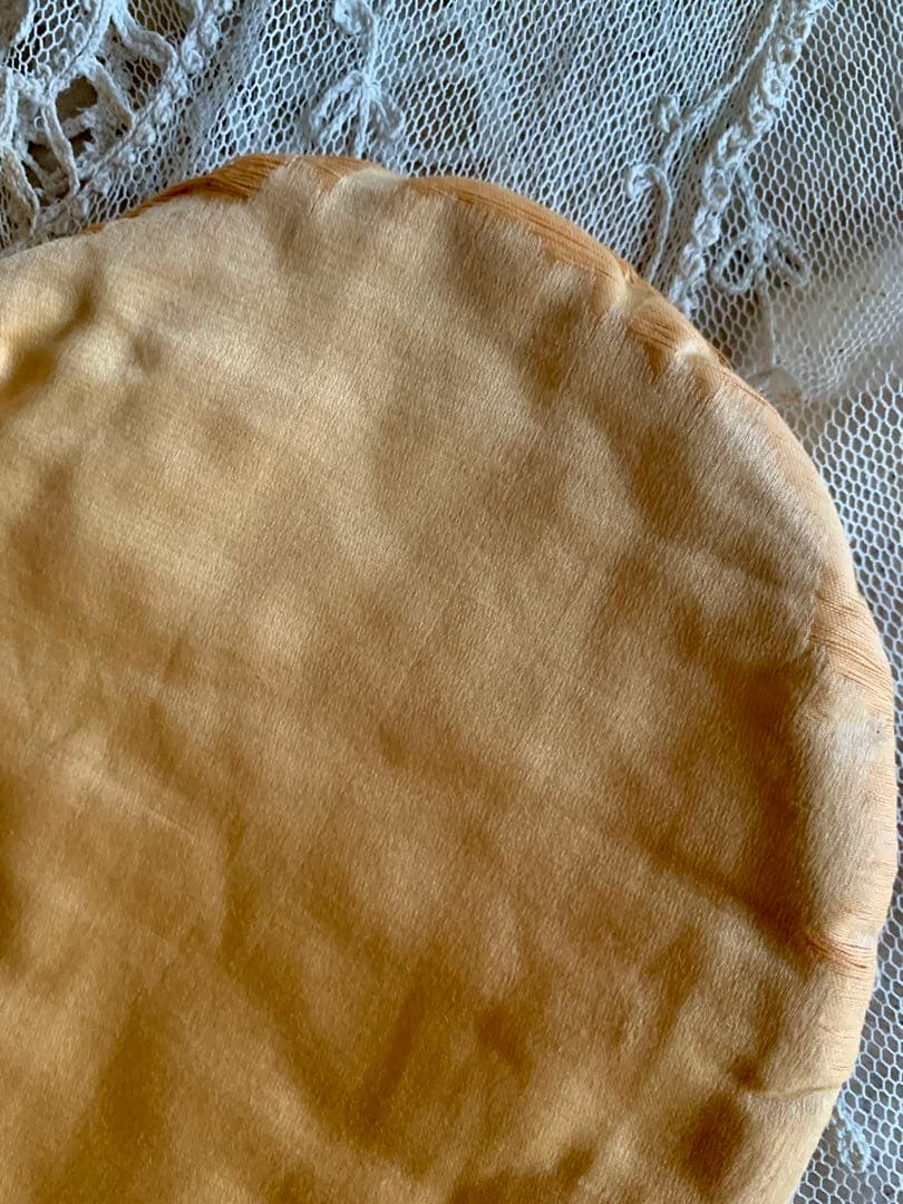 アンティークシルクハンキーケースロココモチーフ※フランス※アメリカ