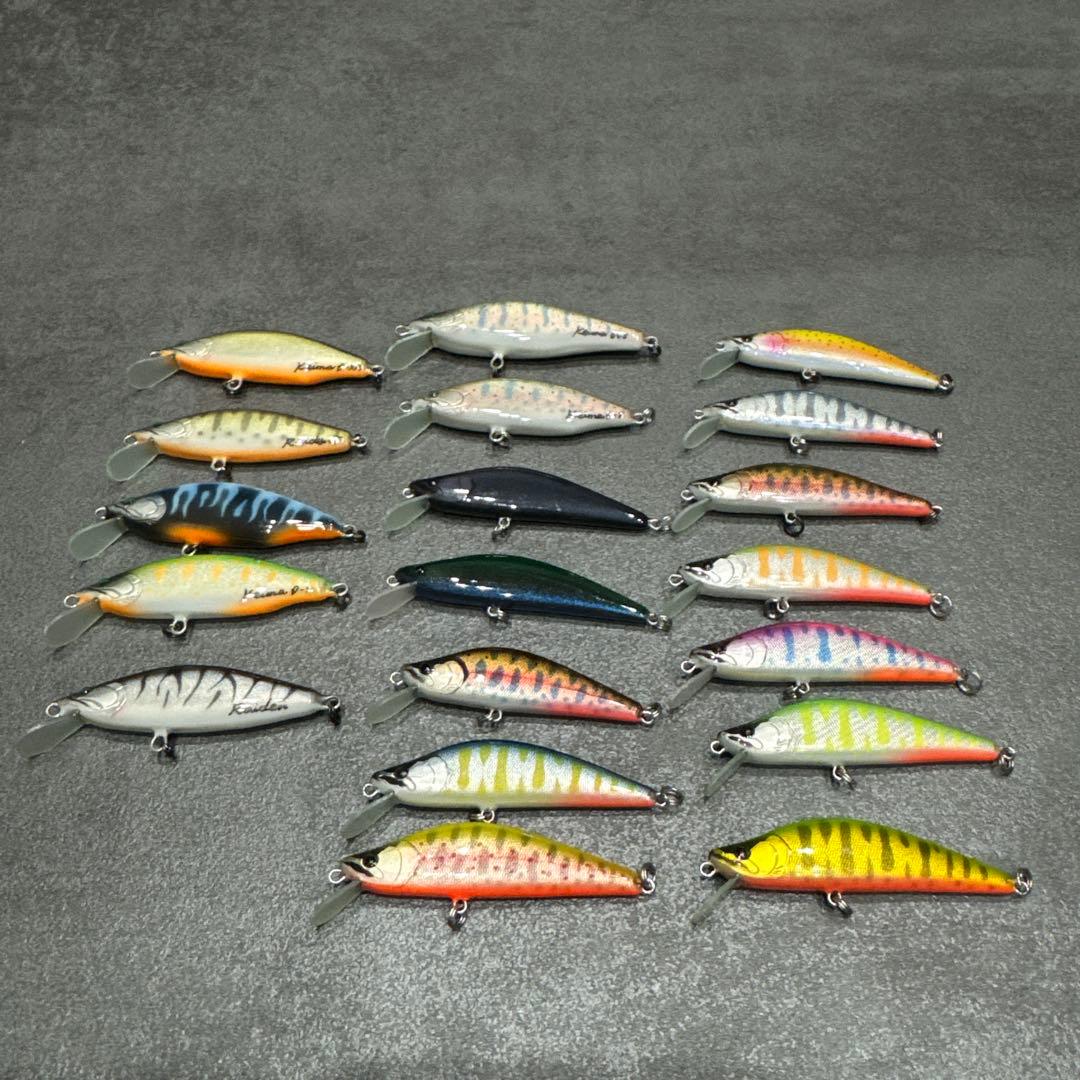 ハンドメイドミノー まとめ売り 19点