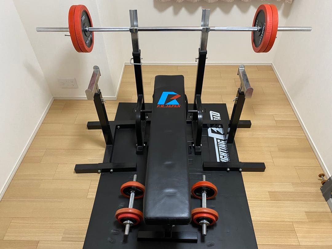 【ぬんさん用】ベンチプレス 100kg　セーフティセット　ダンベル　バーベル