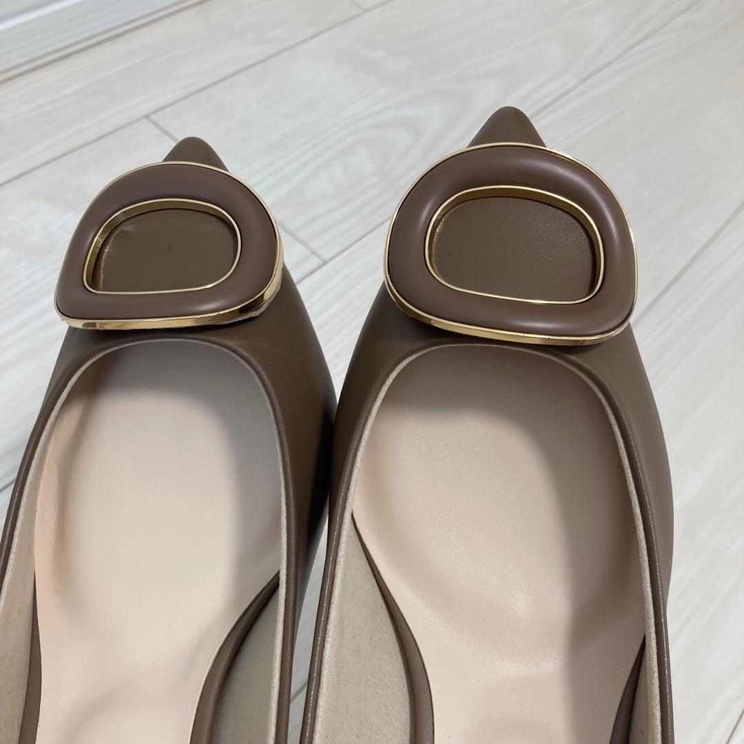 DIANA ダイアナ　23.5 ブラウン　パンプス　新品未使用