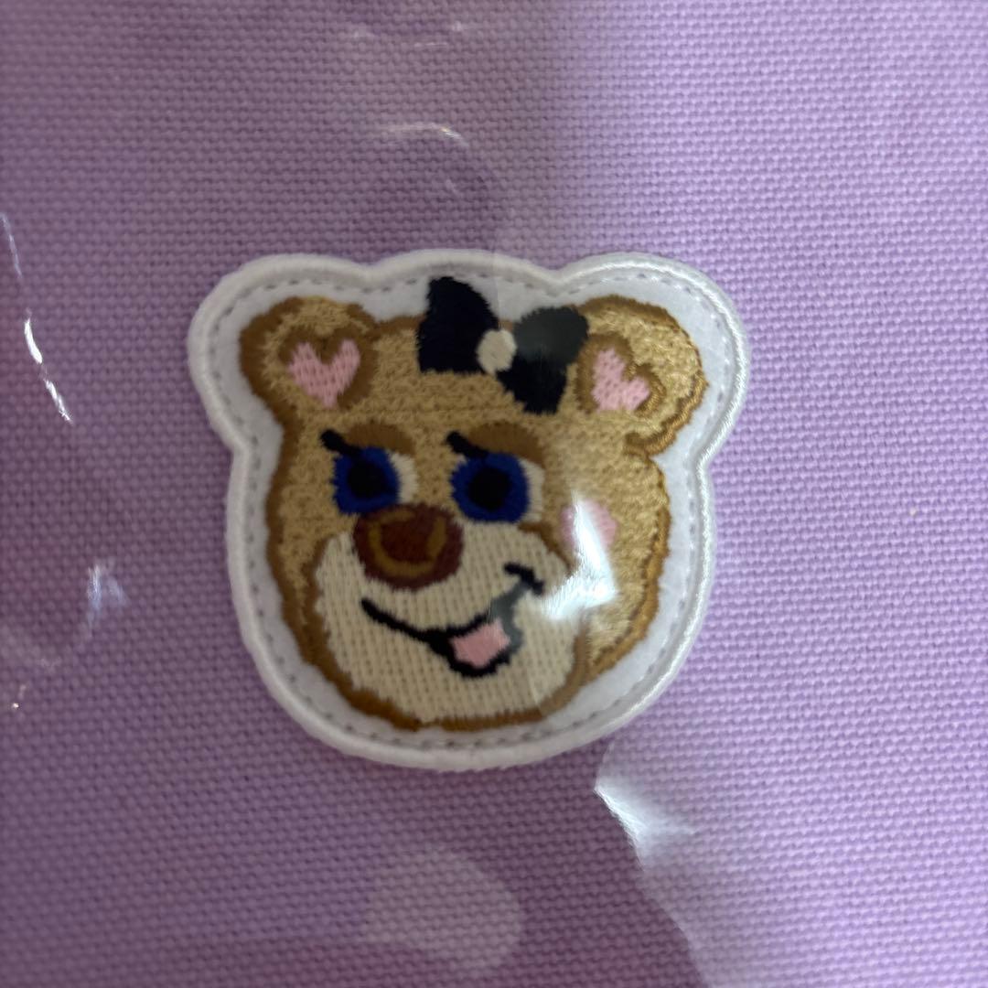 オールドテディガール　ワッペントートバッグ　L/OTG-243041