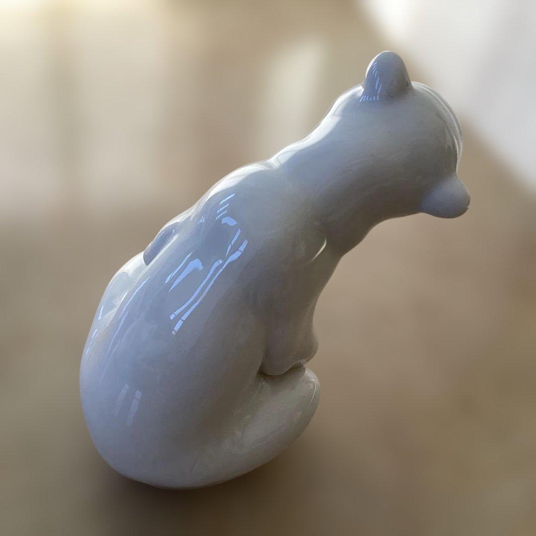 リヤドロ　シロクマ3匹