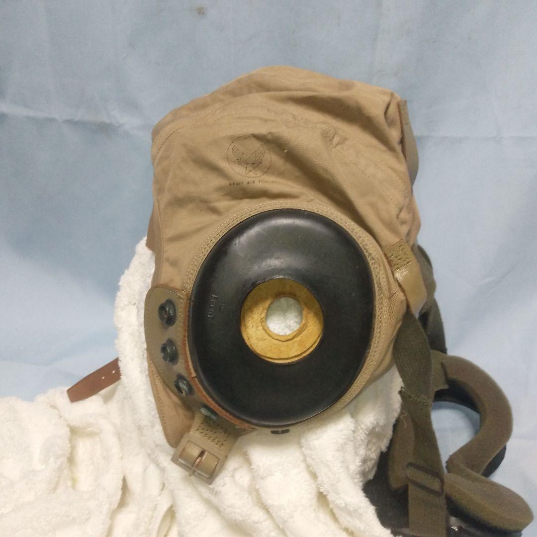 WW2アメリカ陸軍航空隊夏用飛行帽（実物)